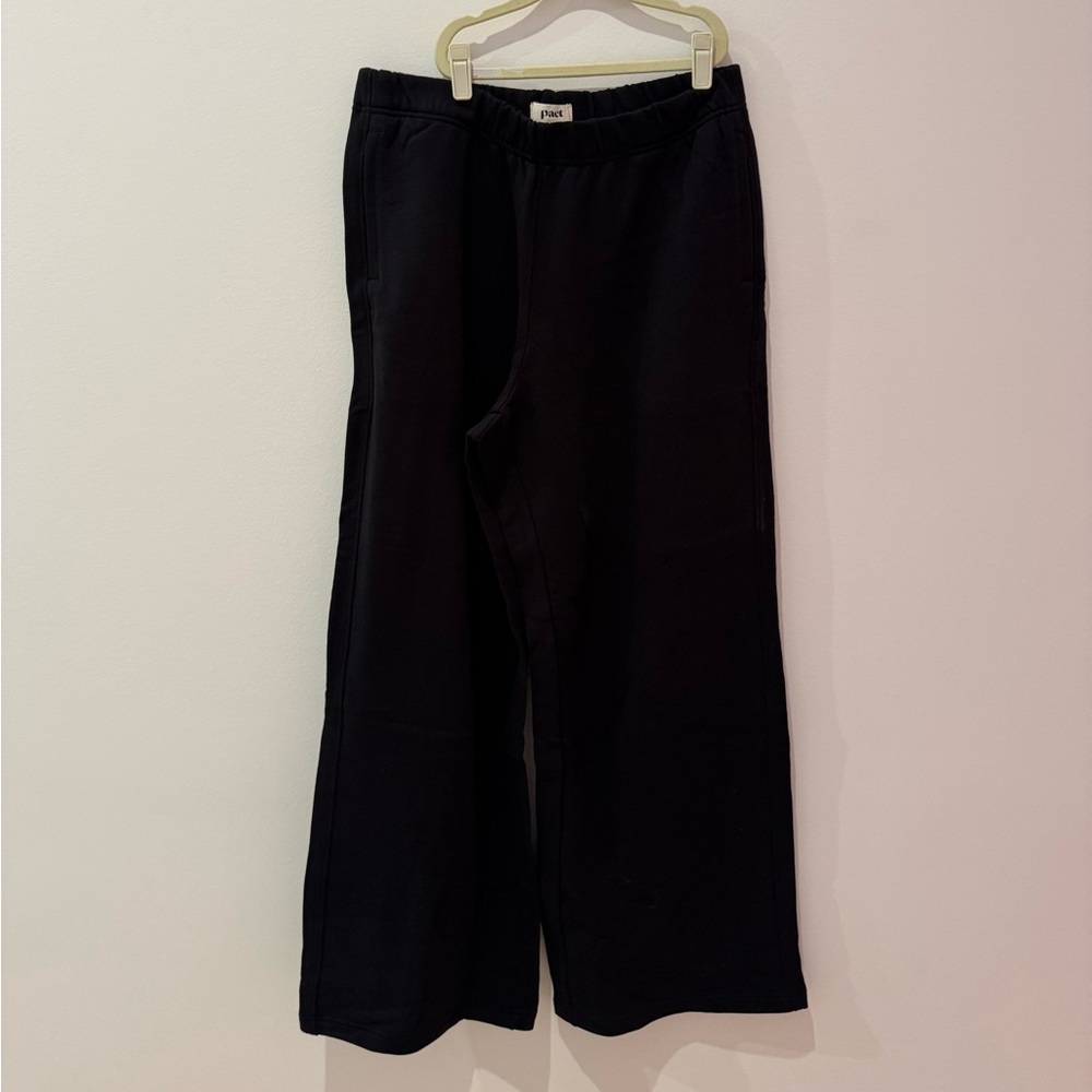 Pact Black Sweatpants Comfortable Joggers